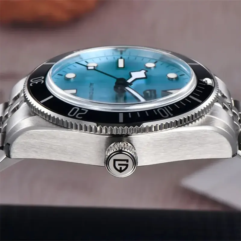 Pagani Design Black Bay Tiffany Dial Jubilee Men's Watch- PD-1812